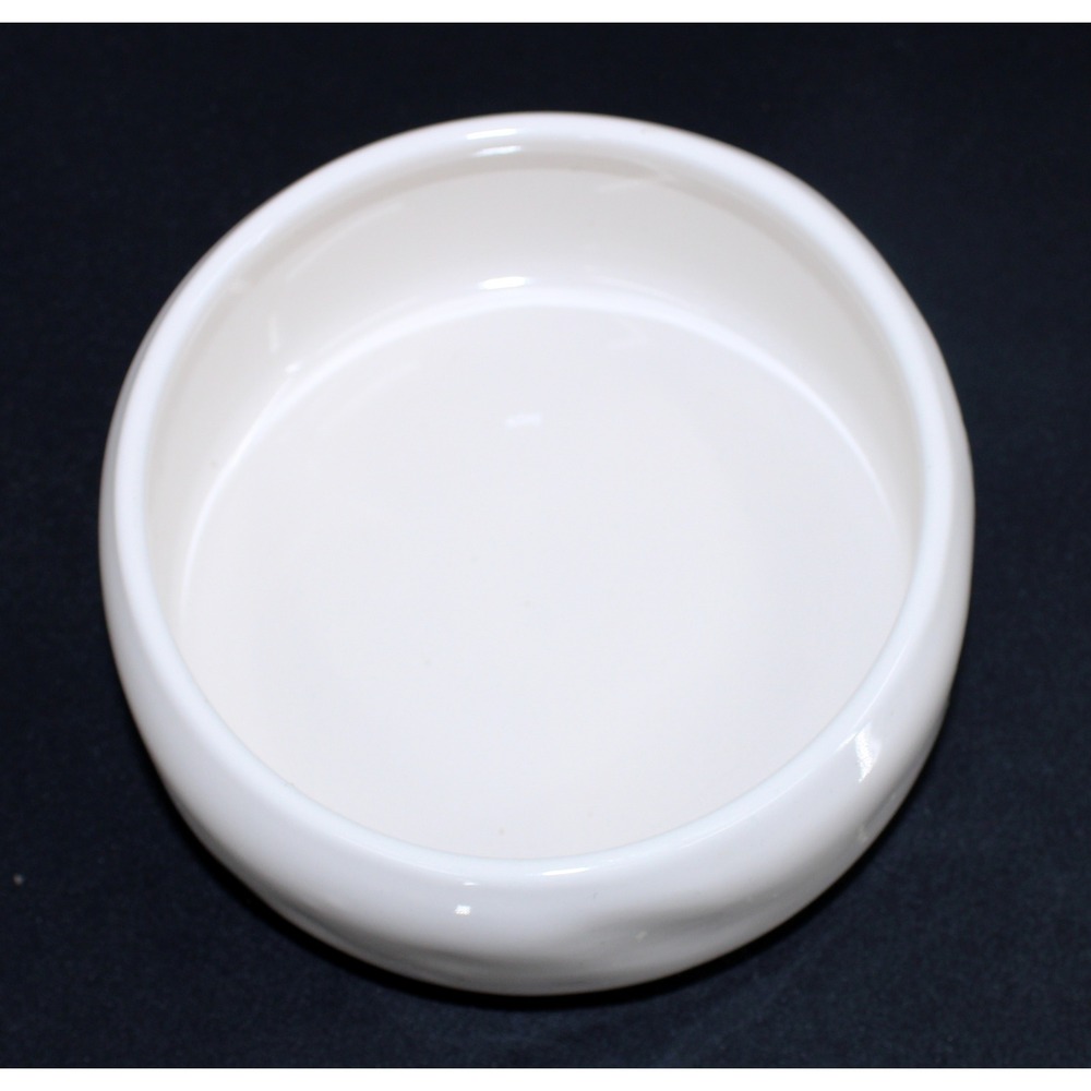 Rae Dunn Sugar Bowl White Ceramic Artisan Collection by Magenta Farmhouse Decor - Picture 3 of 4